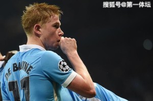  曼城中场核心德布劳内传射建功显威力